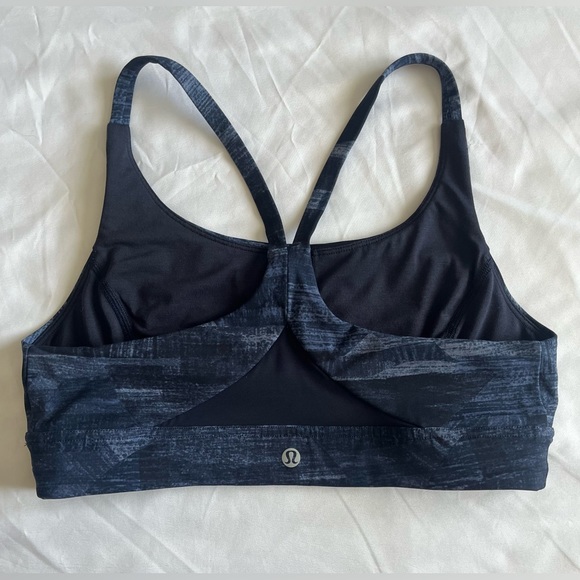 Lululemon Train Times Bra - Size 10 Midnight Navy - Picture 7 of 10